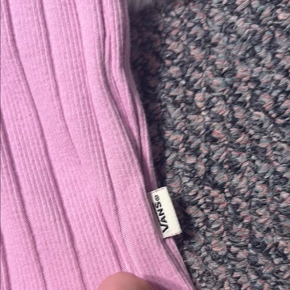 Vans Ribbed Pink Top - Picture 3 of 5